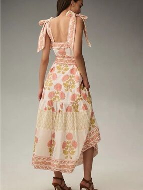 Sue Sartor Tie-Shoulder Sundress